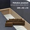 Nurgadiivan lahtikäiva voodiga ja panipaigaga STURIS