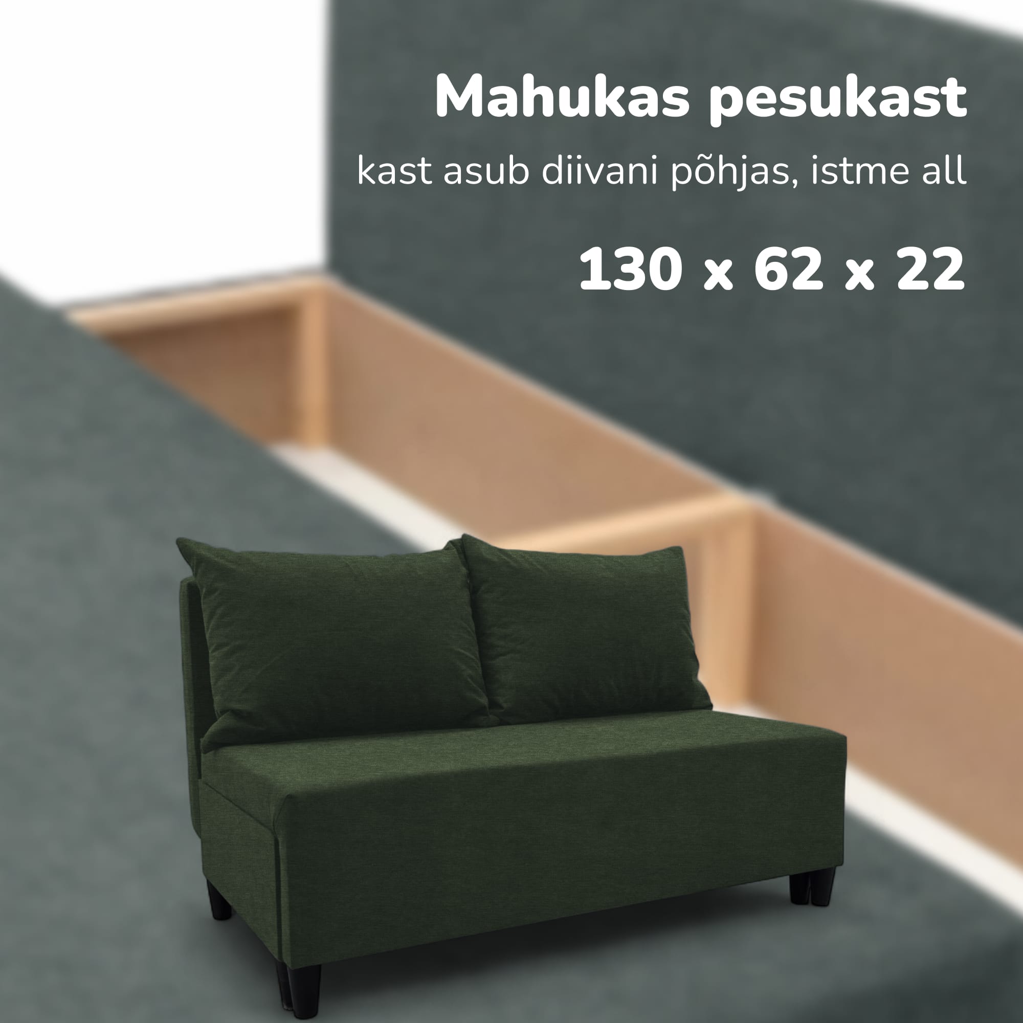 Kahekohaline lahtikäiv diivan X MINI