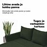Klassikaline suur nurgadiivan XL STURIS